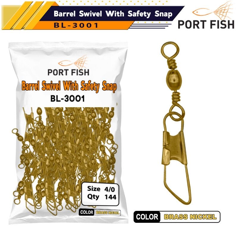 Portfish BL-3001 Klips Sarı 144 Ad
