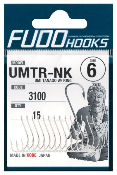 Fudo 3101 Umi Tanago Delikli Pala Black Nikel İğne 10
