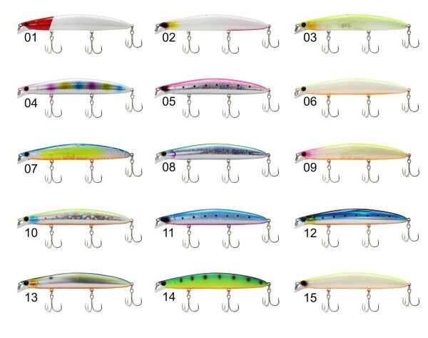 Captain 3434 Seaborn 125 mm Floating 21 gr Maket Balık 13