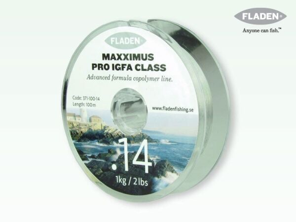 Fladen Maxximus İgfa Pro Şeffaf Misina Yekpare 100M 0.37 MM