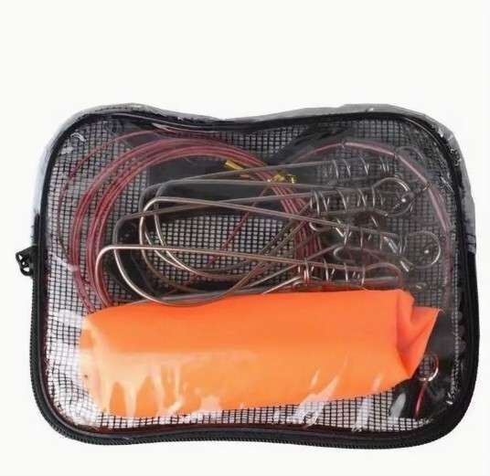 Captain 7688 Balık Kıtkası 25mt 5 Karabinalı Kıtka Seti