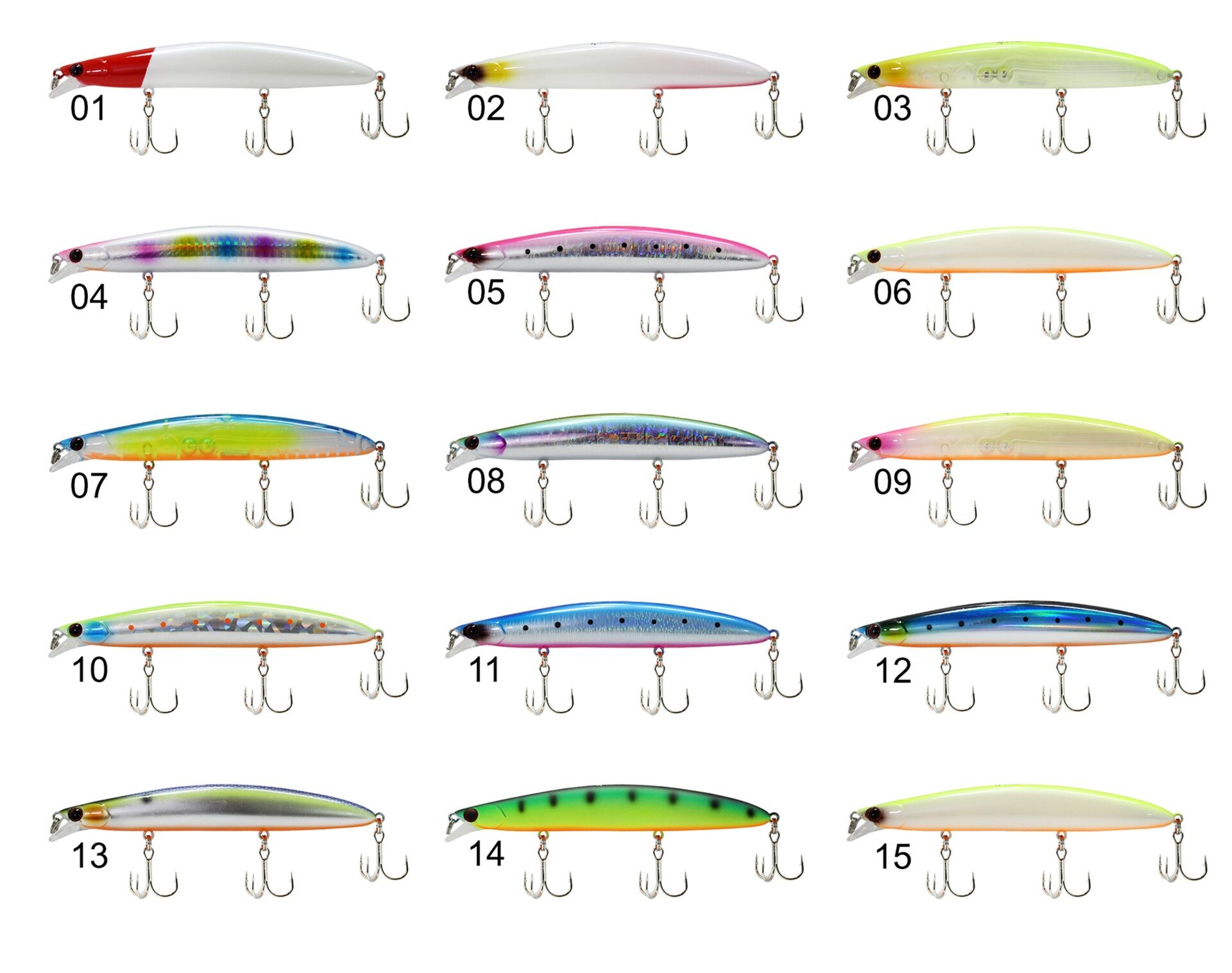 Captain 3434 Seaborn 125 mm Floating 21 gr Maket Balık 06