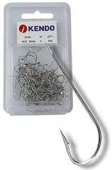 Kendo (1523 NI)  100 Adet 1/13 Beyaz Çapraz Kutu İğne 4 Numara