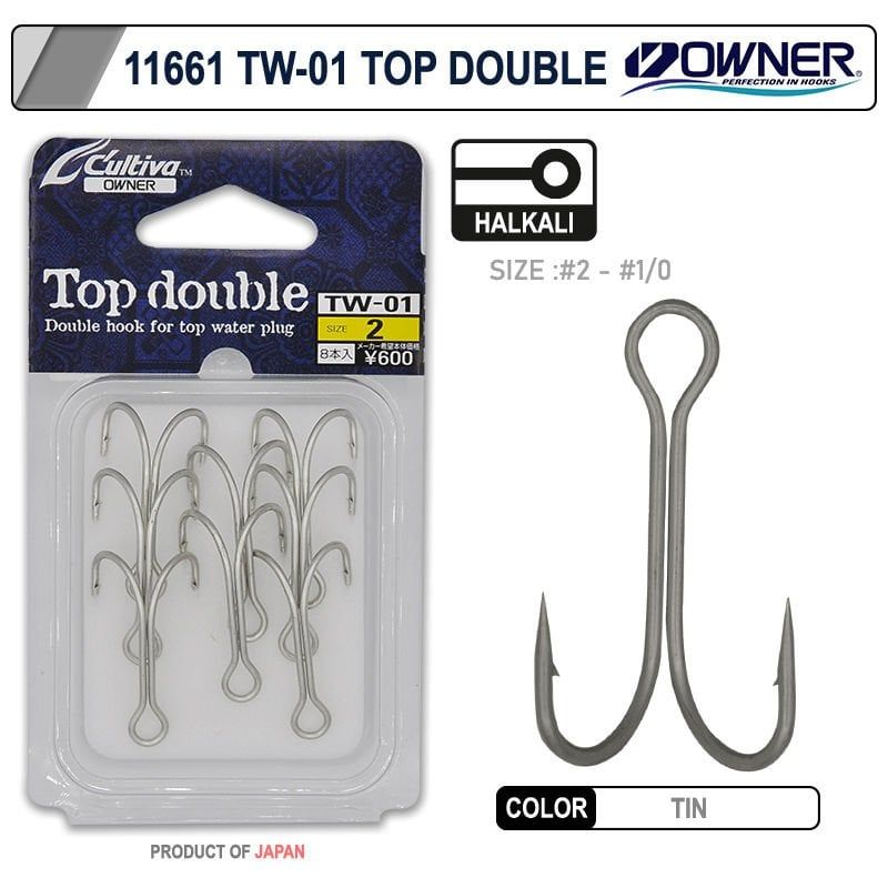 Cultiva 11661 Top Double No:2 İkili İğne 8 Adet