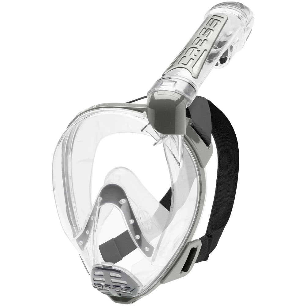 Cressi Duke Tam Yüz Maske CLEAR-SILVER - S - M