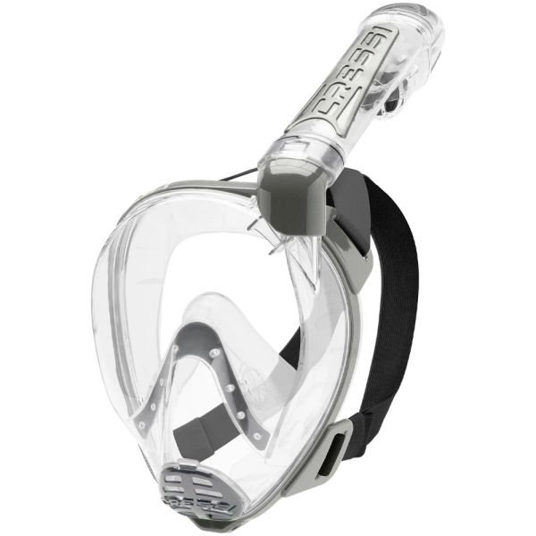 Cressi Duke Tam Yüz Maske CLEAR-SILVER - S - M