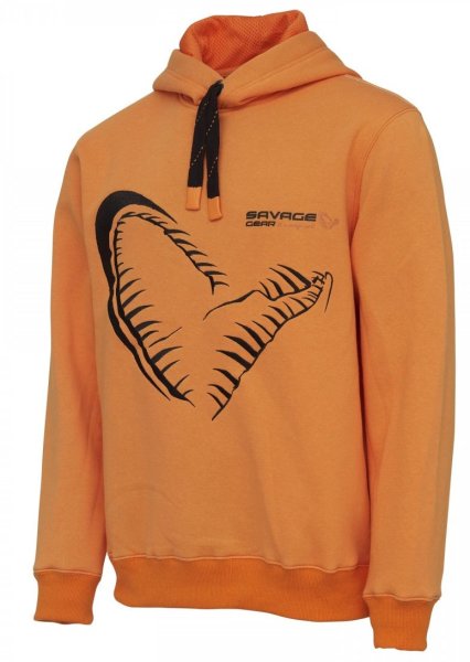 Savage Gear Mega Jaw Hoodie Sun Orange S