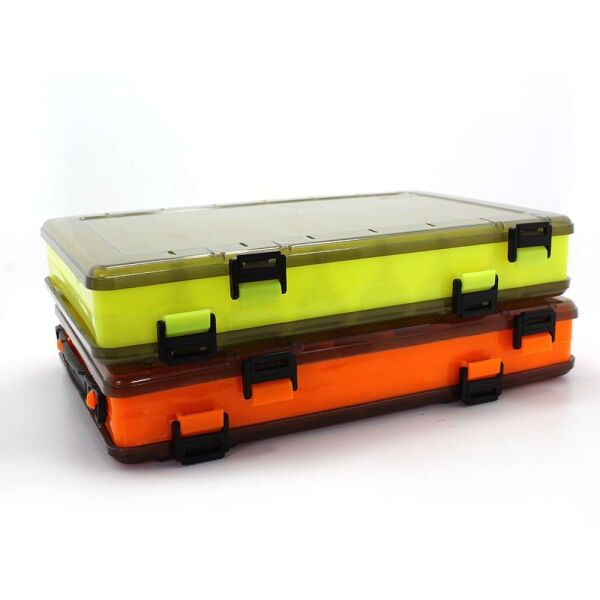 Captain 7219 Sahte Balık Kutusu 14 Gözlü 27x17x55cm