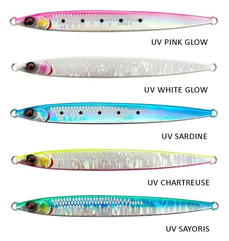 Savage Gear Sardine Slider 11.5 cm 40 gr İğnesiz Jig Renk:UV Chartreuse
