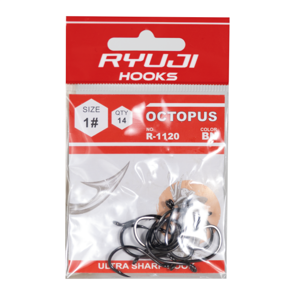 RYUJI OCTOPUS BLACK NICKEL İĞNE