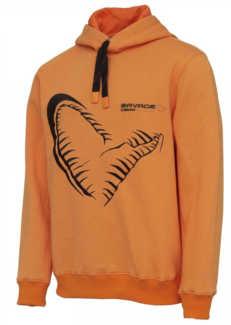 Savage Gear Mega Jaw Hoodie Sun Orange XXL
