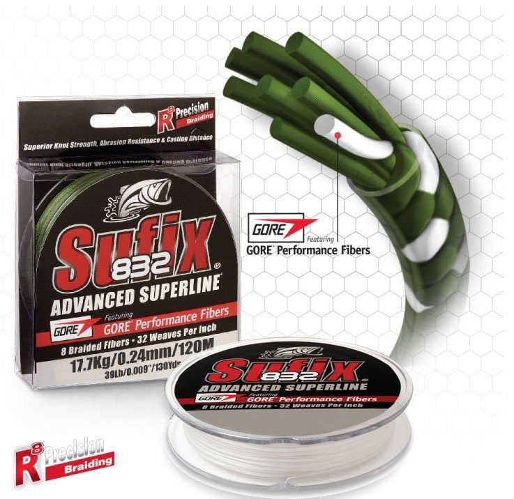 Sufix 832 Advanced İp Misina GHOST - 0.42MM - 100MT - 39KG