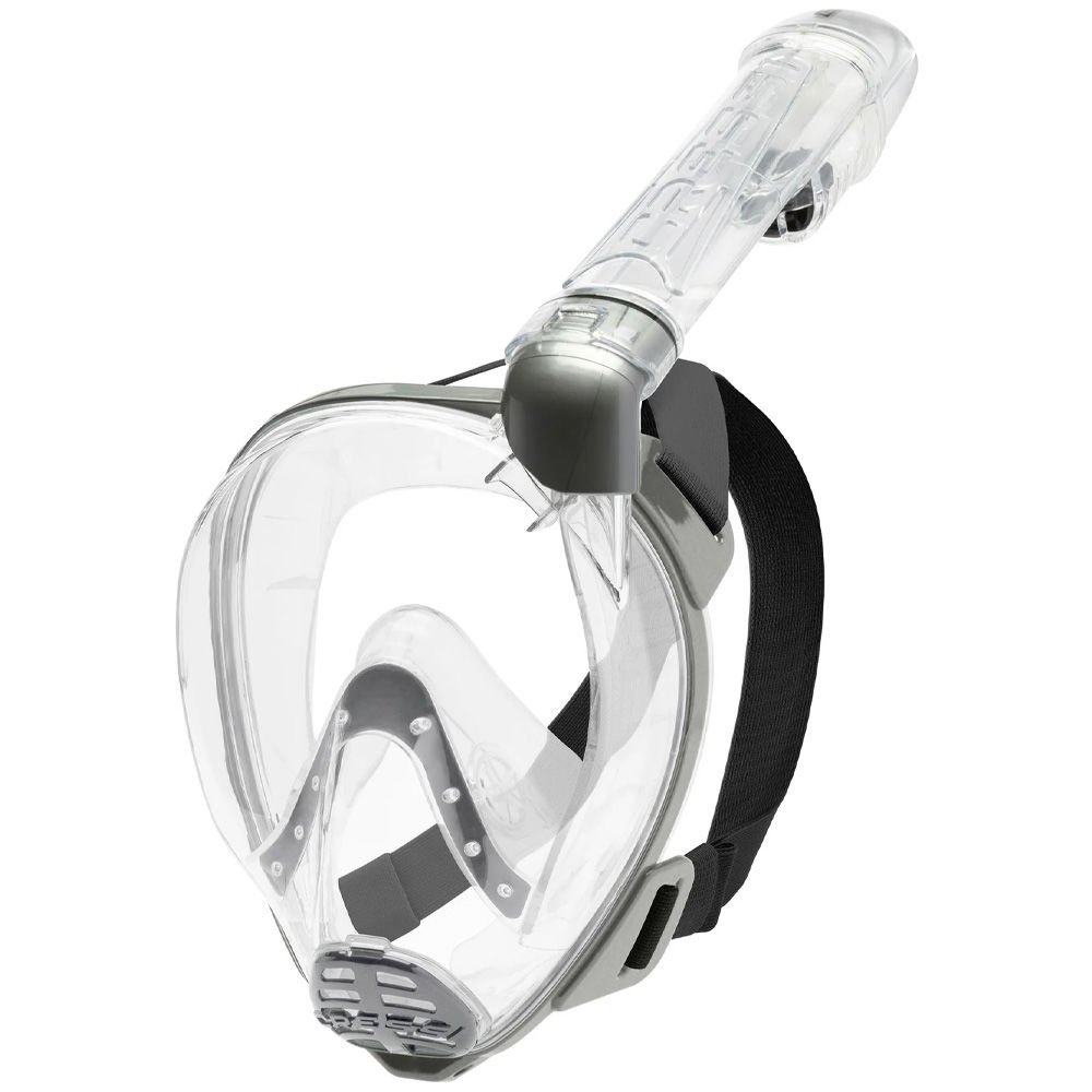 Cressi Baron Tam Yüz Maske CLEAR-SILVER - M - L