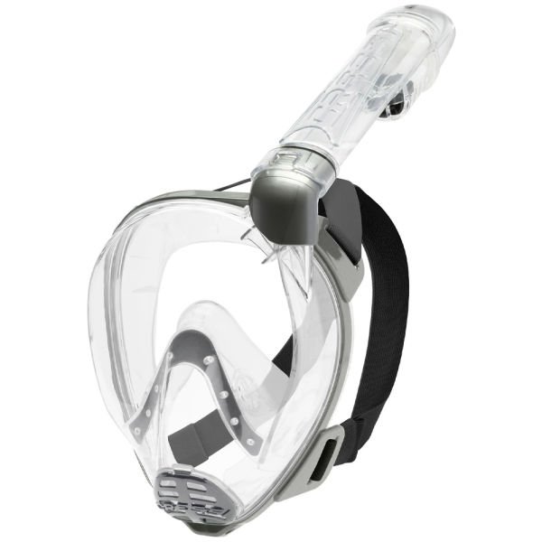 Cressi Baron Tam Yüz Maske CLEAR-SILVER - M - L