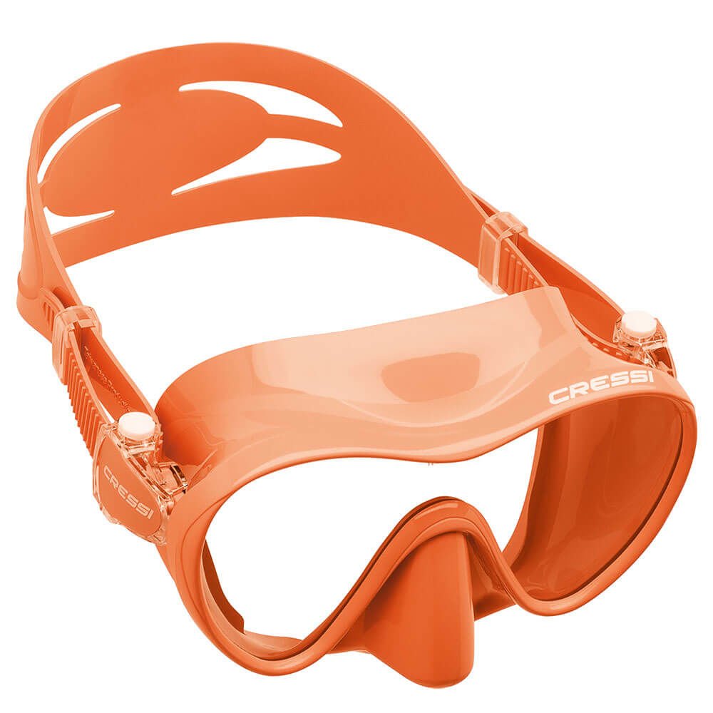 Cressi F1 Frameless Dalış Maskesi ORANGE - YETİŞKİN