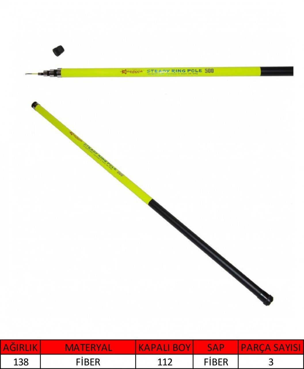 Captain 1072 Cix Style Pole Bilezikli Göl Kamışı