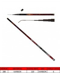 Captain 1080 Solaris Pole Karbon Göl Kamışı