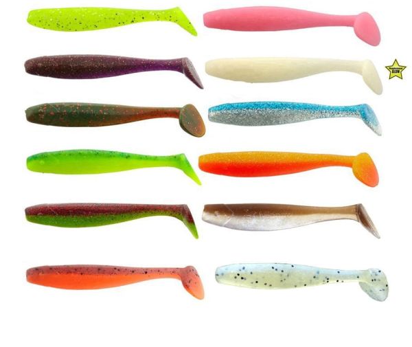 Lucky John Minnow 3.3'' (8.38 cm) 7P Silikon Yem