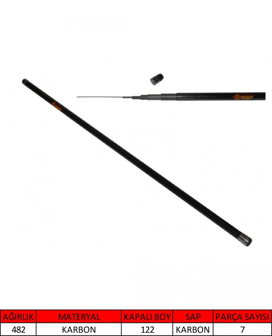 Captain 1085 Macro Hyper Pole Karbon Göl Kamışı
