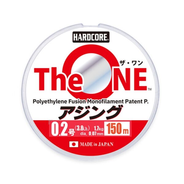 Hardcore The One Monofilament Misina GHOST - 0.055-150MT-1.1KG