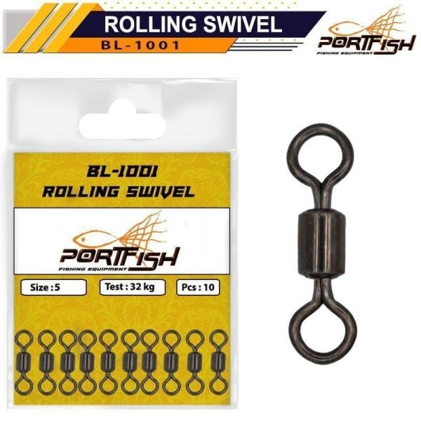 Portfish BL-1001 No:2 Bilyalı Fırdöndü 10 Adet