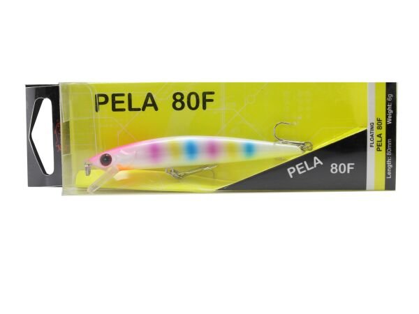 Captain 3442 Pela 80 mm Floating 6 gr Kurşun Arkası Maket Balık 02