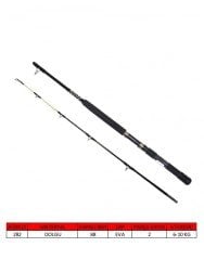 Captain 1433 Master Fisher 2 Parça Dolgu Vidalı Tekne Kamışı 12lbs Atar
