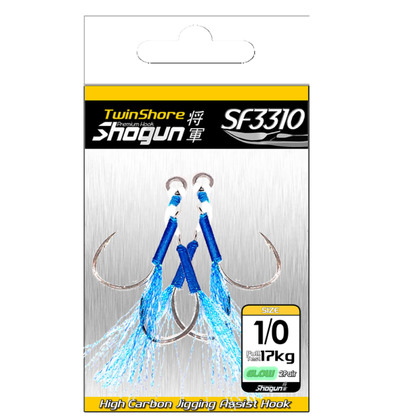 Shogun SF-3310 Double No:1/0 Nickel Assist İğne 2 Adet