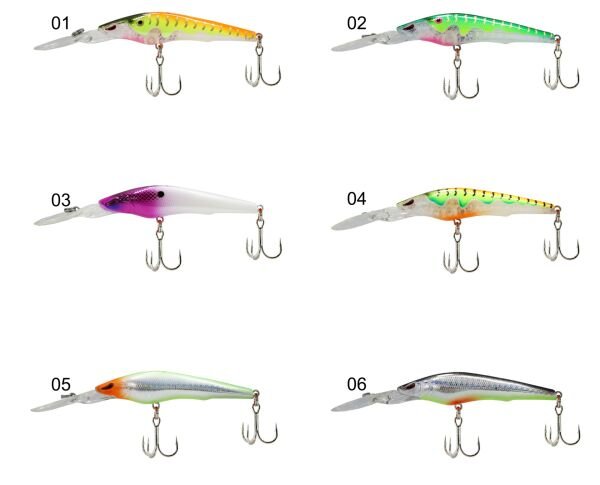 Captain 3444 Style Pike 90 mm Floating 14 gr Maket Balık 02