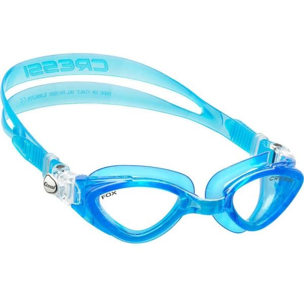 Cressi Fox Clear/Aquamarine Yetişkin Yüzücü Gözlüğü