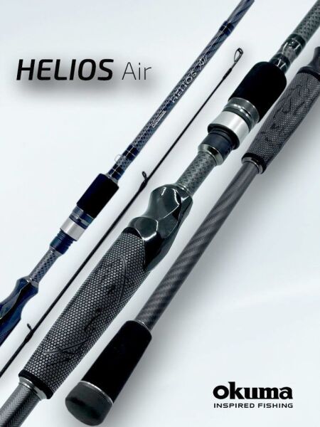 Okuma Helios Air 270 cm 30-80g Atarlı Karbon Spin Kamış