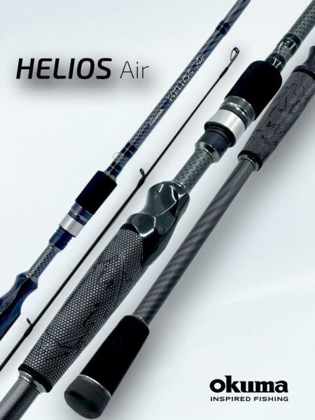 Okuma Helios Air 289 cm 10-35g Atarlı Karbon Spin Kamış