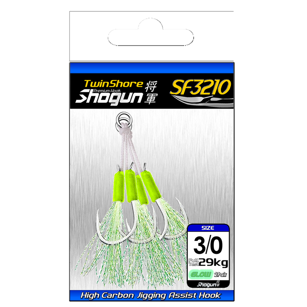 Shogun SF-3210 Double No:2/0 Nickel Assist İğne 2 Adet