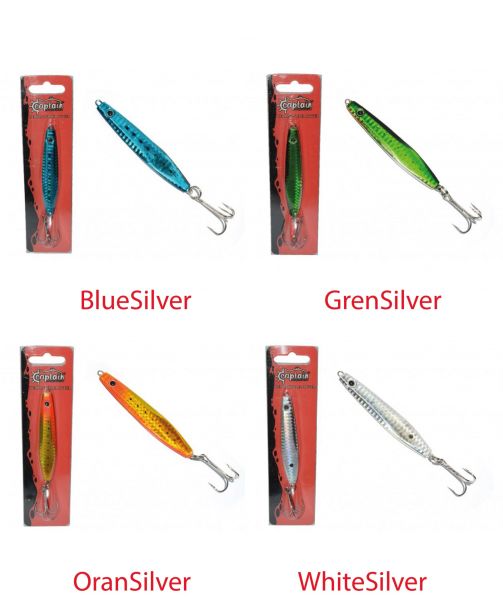 Captain 3622 Herring Süper Jigger 60gr Light Jig Suni Yem BlueSilver