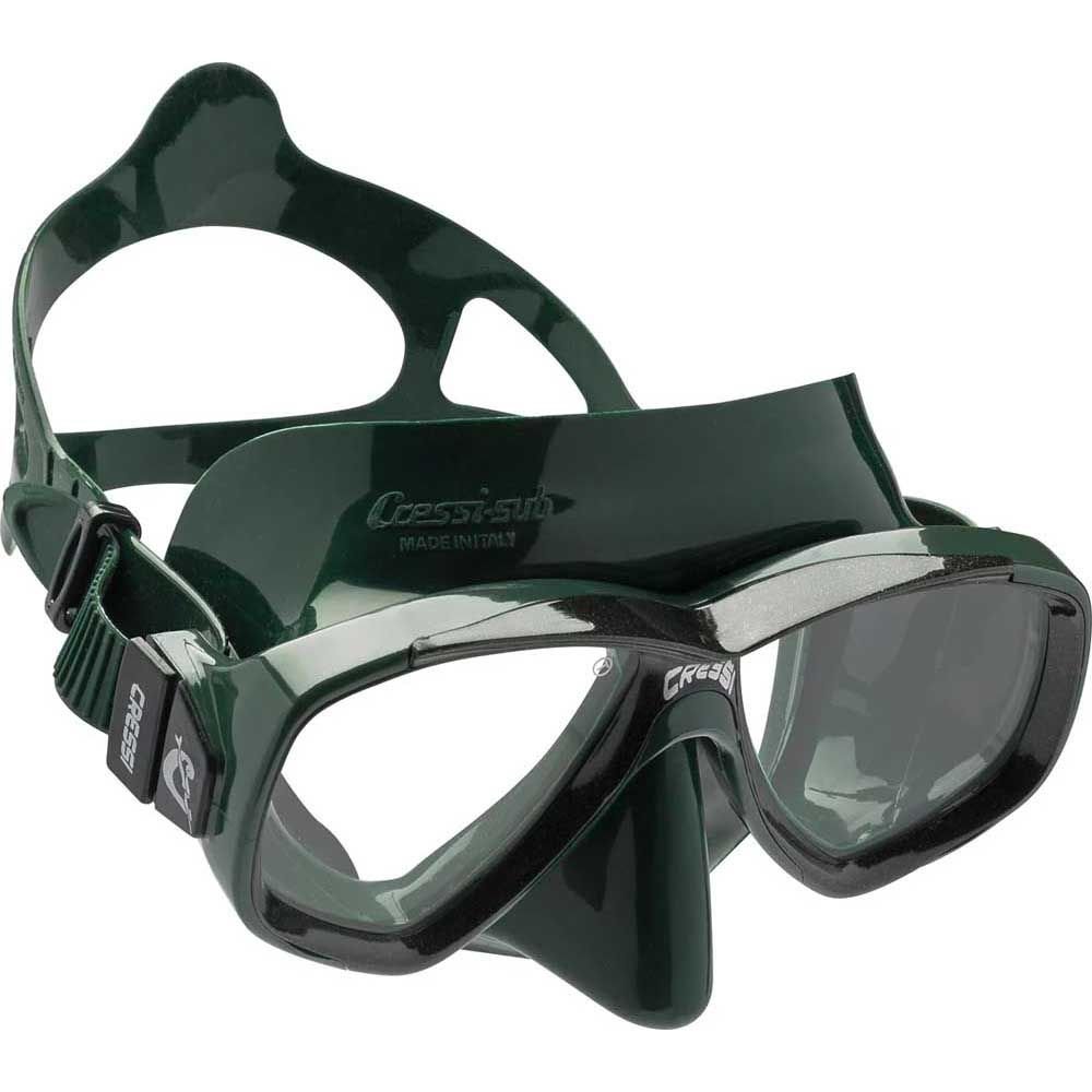 Cressi Perla Dalış Maskesi GREEN-BLACK