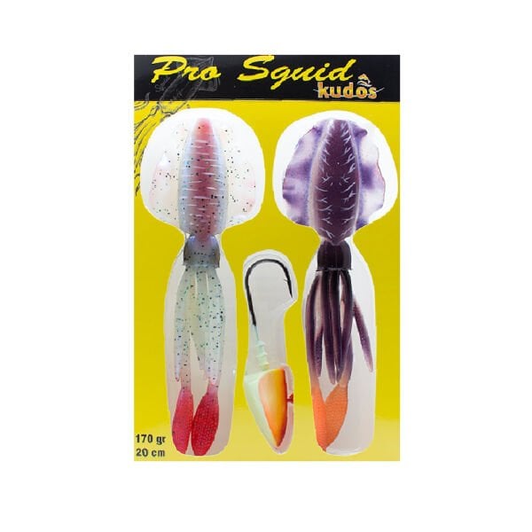Kudos Pro Squid 20 cm (2 Adet) 170 gr Lumo Jighead