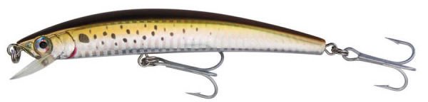 Yozuri Crystal Minnow Suspending Sahte Balığı SHBK - 110MM