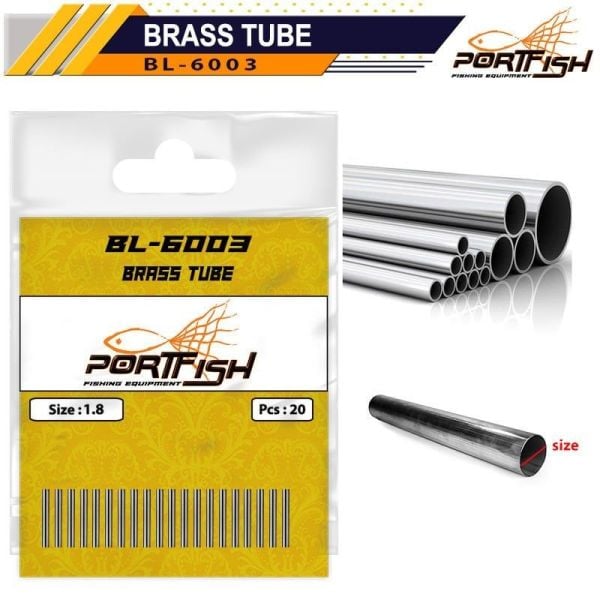 Portfish BL-6003 1.8 mm Tekli Kıstırma Burcu 20 Adet
