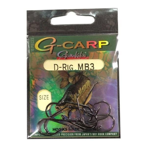 Gamakatsu G-Carp Super Rig Hook No:4 İğne 10 Adet