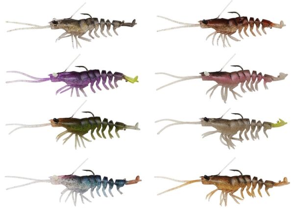 Savage Gear 3D Shrimp Weedless 9 cm 7 gr Sahte Balık Glow