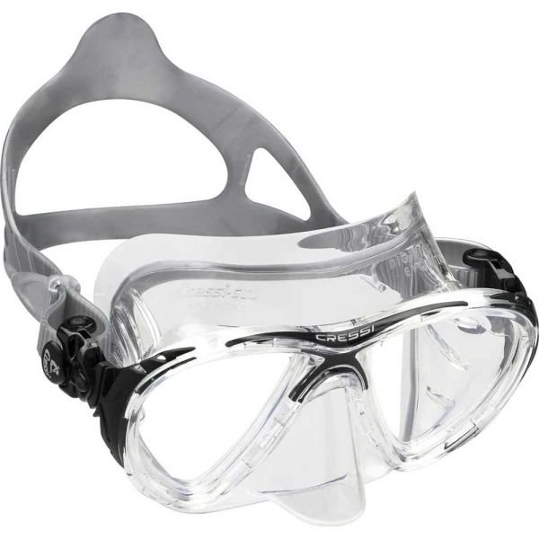 Cressi Big Eyes Evolution Crystal Dalış Maskesi CLEAR-BLACK