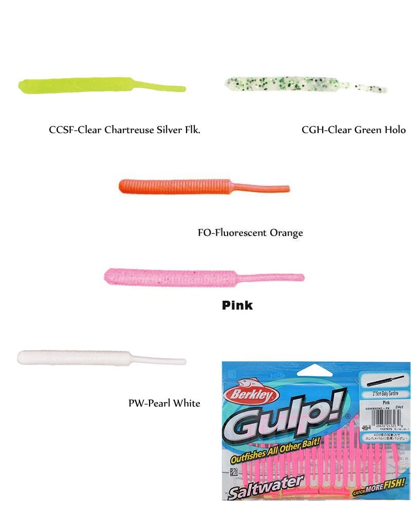 Berkley Gulp SW Baby Sardine Sahte Yemi