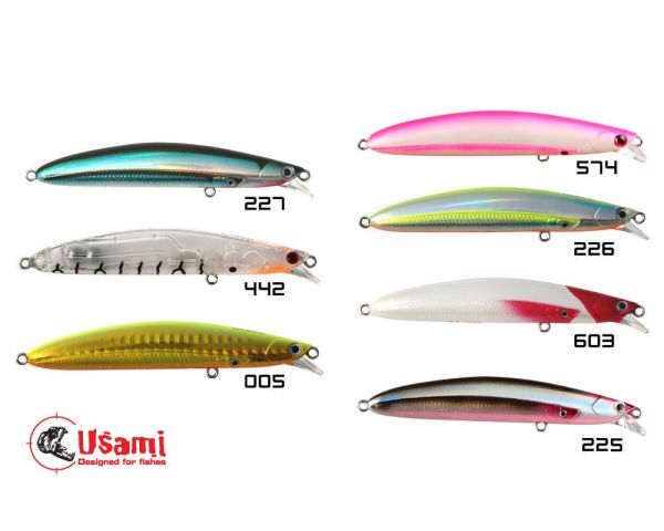 Usami Phantom Mullet 90F-SR 9.4G Maket Balık 005