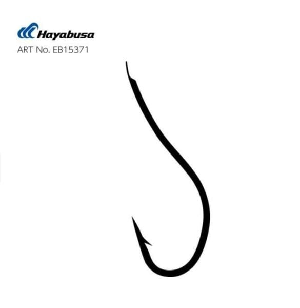 Hayabusa HKRE 153 Canlı Yem İğnesi 15li Paket Black Nikel