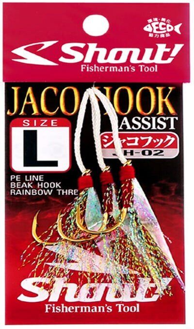 Shout Jaco Hook JH-02 Size:L(3/0) Assist Olta İğnesi 3 Adet