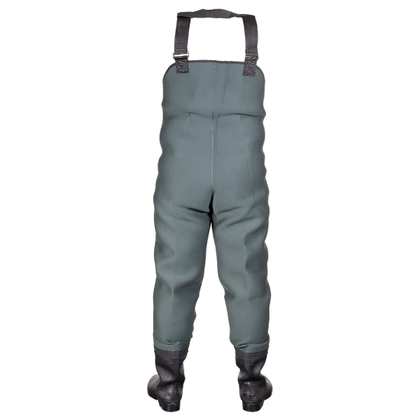 REMIXON 4.5MM NEOPREN YEŞİL PVC BOT TULUM ÇİZME