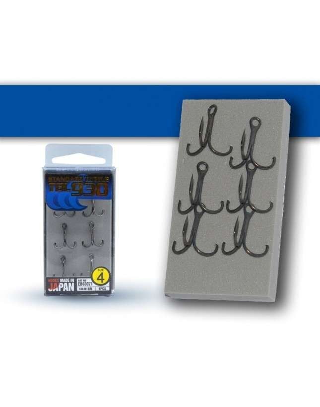 Hayabusa TBL 930 Üçlü İğne Premium 6lı Paket Black Nikel