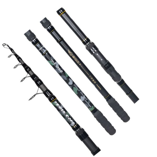 Kudos Power Carp 390 cm 100-300g Atarlı(5lbs) Teleskopik Sazan Kamış