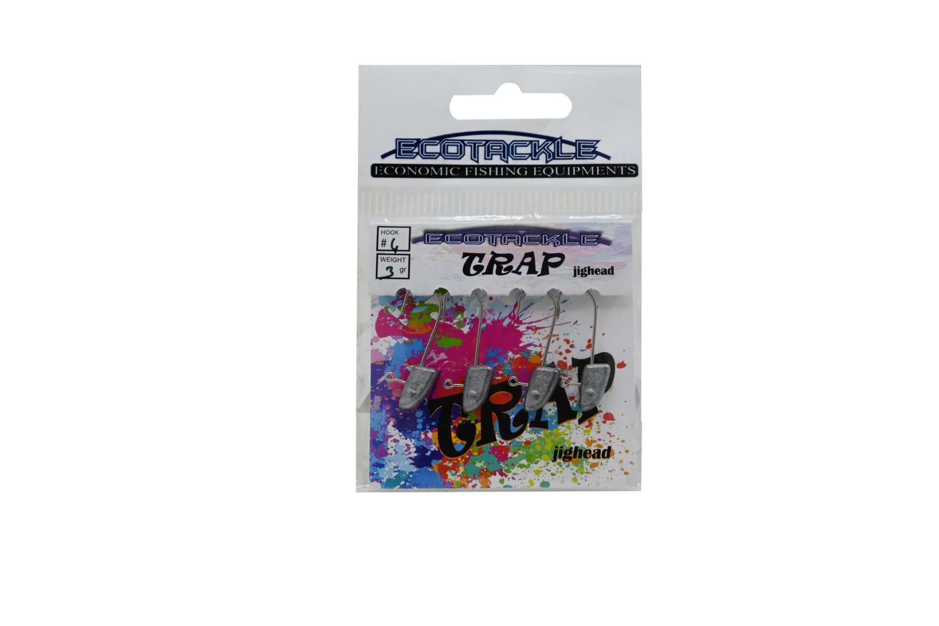 ECOTACKLE TRAP LRF JIGHEAD  4P 2.5
