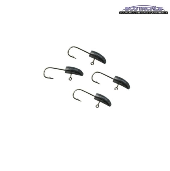 ECOTACKLE GUN LRF JIGHEAD  4P 4
